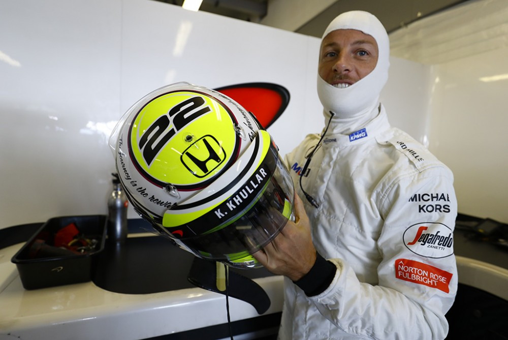 J. Buttonas derėjosi su „Williams“