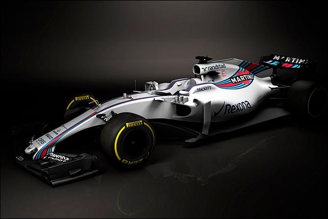 “Williams” pirmieji parodė naująjį bolidą