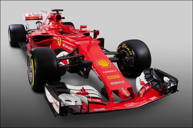 „Ferrari“ pristatė SF70H