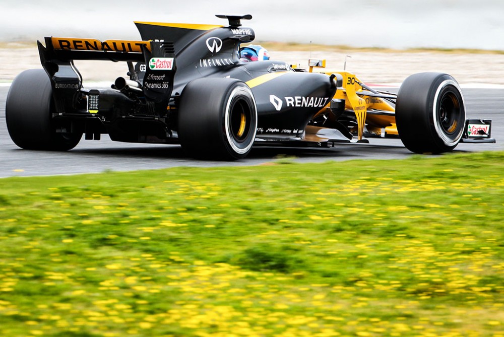 J. Palmerį bandymuose nustebino „Renault“ forma