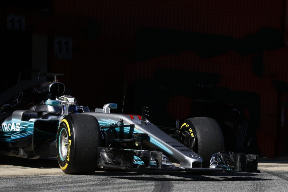 Barselonoje geriausią rezultatą užfiksavo V. Bottas, K. Raikkonenas patyrė avariją