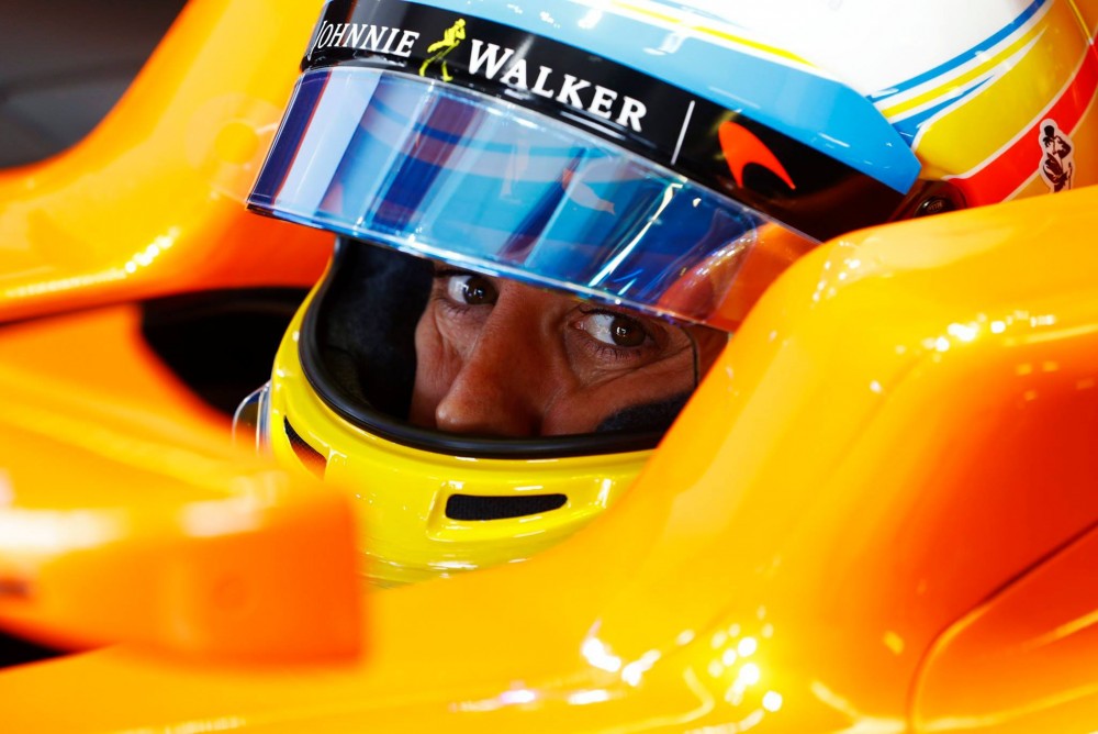 F. Alonso „IndyCar“ bolidą išbandys gegužės 3 d.