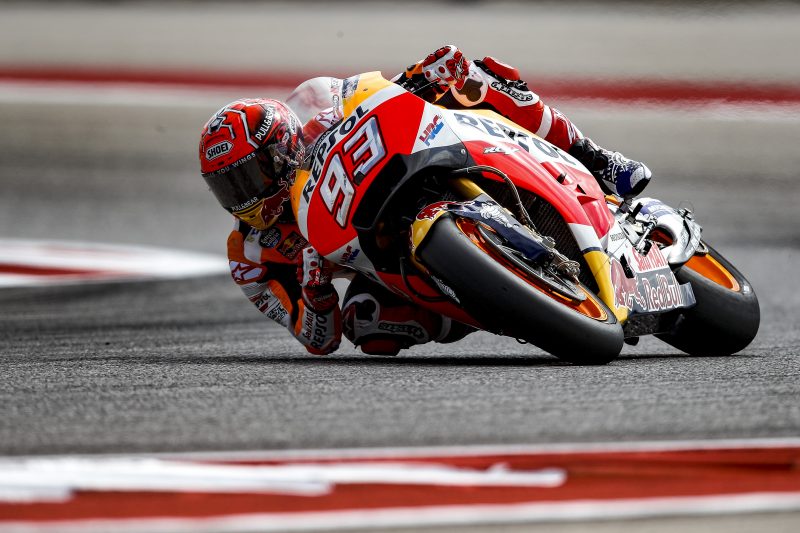 MotoGP. M. Marquezas penktus metus iš eilės Ostine iškovojo „pole“