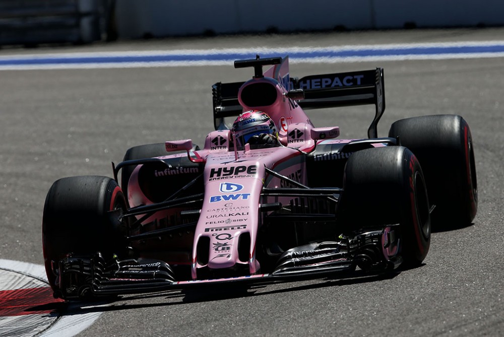 „Force India“ komandai – 25 tūkst. eurų bauda