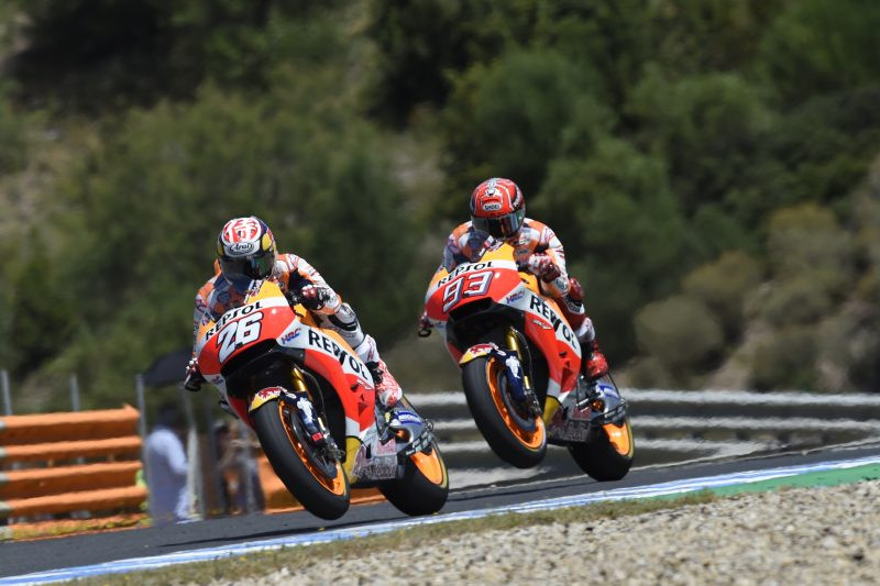MotoGP. Po 18 mėnesių pertraukos „pole“ iškovojo D. Pedrosa