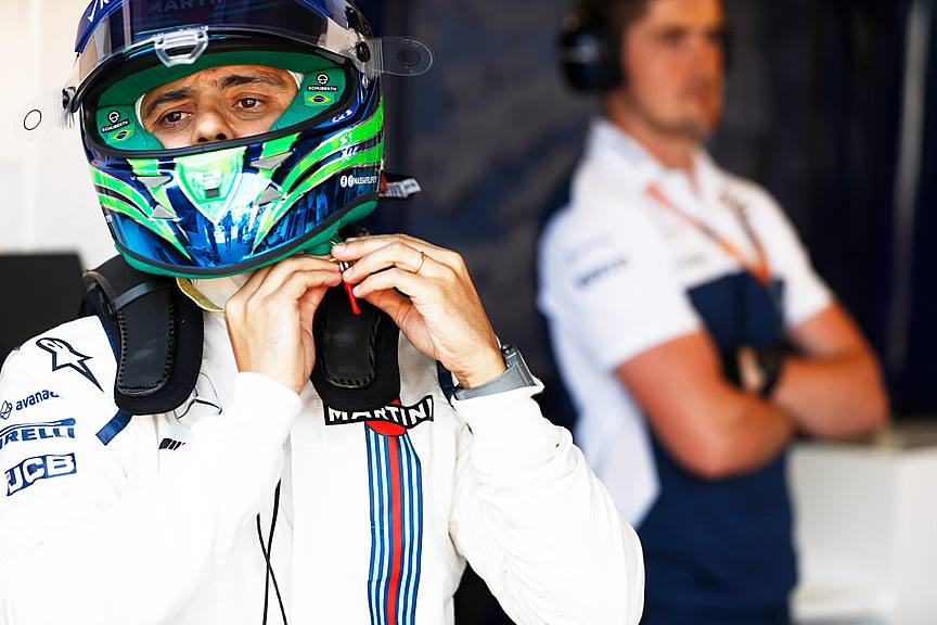 Felipe Massa paguldytas į ligoninę