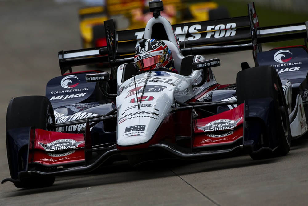 IndyCar. Detroite po 8 metų pertraukos „pole“ iškovojo G. Rahalas