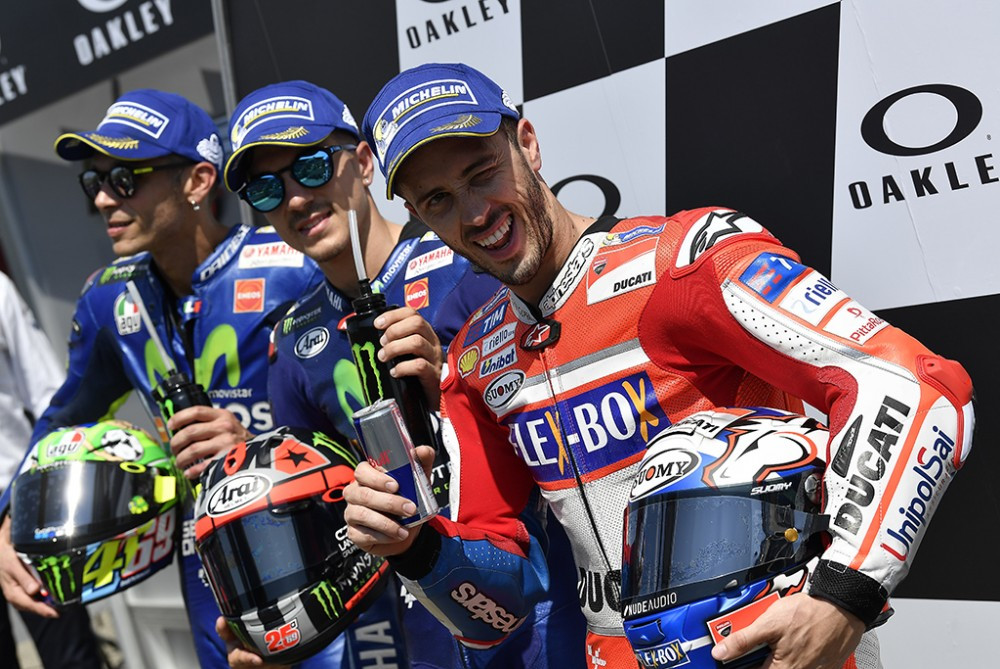 MotoGP. A. Dovizioso dar šiemet gali sėsti ant „Yamaha“ motociklo