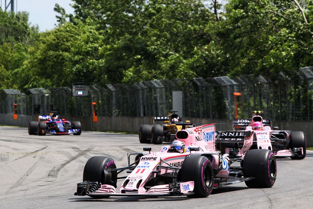 C. Horneris: „Force India“ bus stipri tik tam tikrose trasose