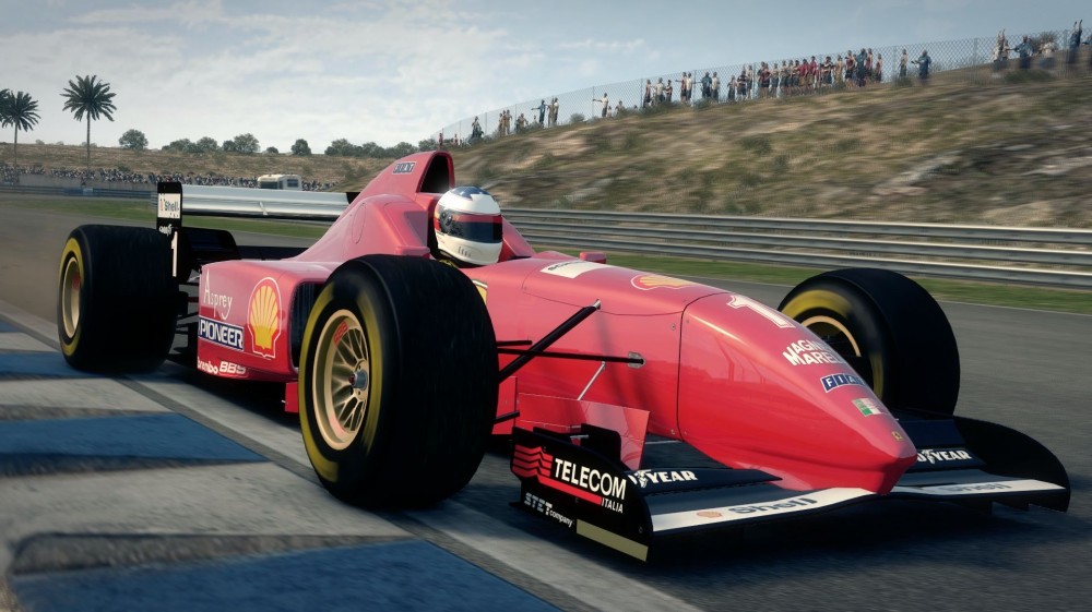 Atskleista, kokie klasikiniai „Ferrari“ bolidai bus naujajame F-1 žaidime (VIDEO)