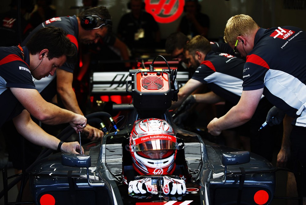 K. Magnussenas: „Haas“ - lyg F-3 komanda lenktyniaujanti F-1