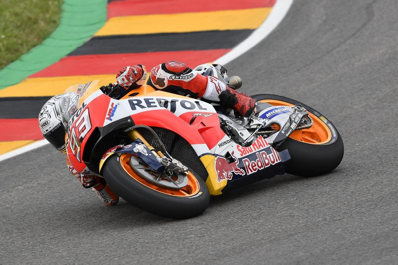 MotoGP. Vokietijoje penktus metus iš eilės greičiausias M. Marquezas