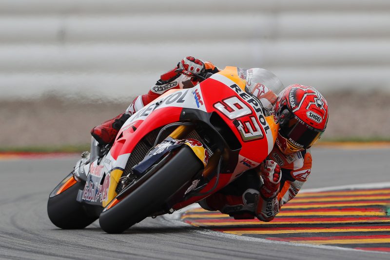 MotoGP. Vokietijoje pergalę šventė M. Marquezas