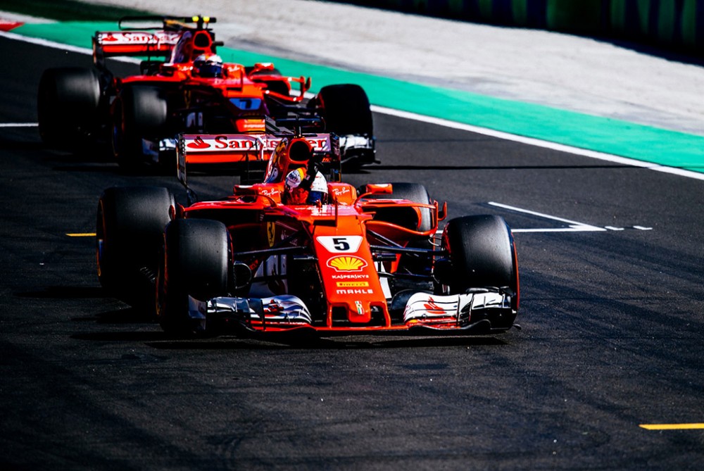 F-1 lenktynės Vengrijoje baigėsi S. Vettelio pergale