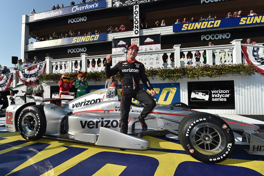 IndyCar. Pocone pergalę iškovojo W. Poweris