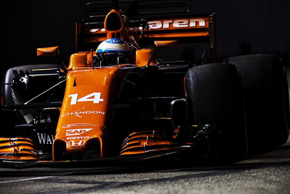 Lenktynėse Singapūre F. Alonso ketina atakuoti