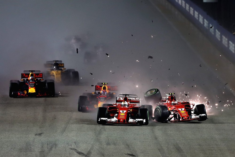 N. Lauda: dėl avarijos Singapūre kaltas S. Vettelis