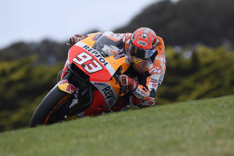 MotoGP. Australijos trileris baigėsi M. Marquezo pergale