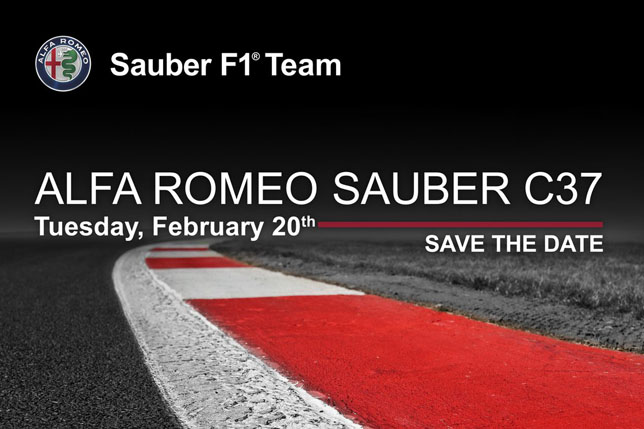 „Sauber“ bolidą pristatys vasario 20 dieną