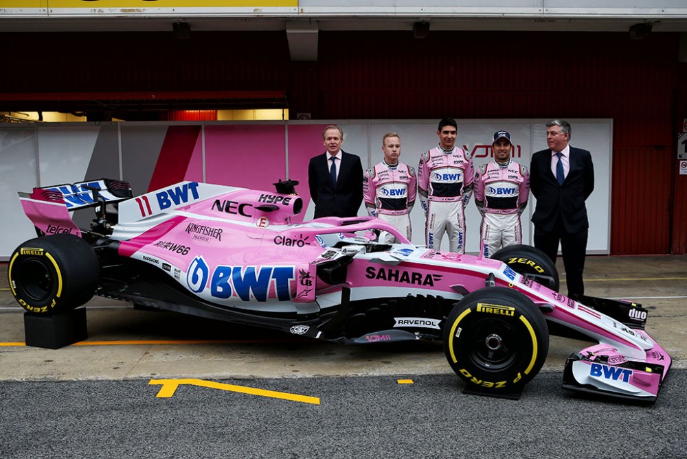 „Force India“ pristatė naująjį bolidą 