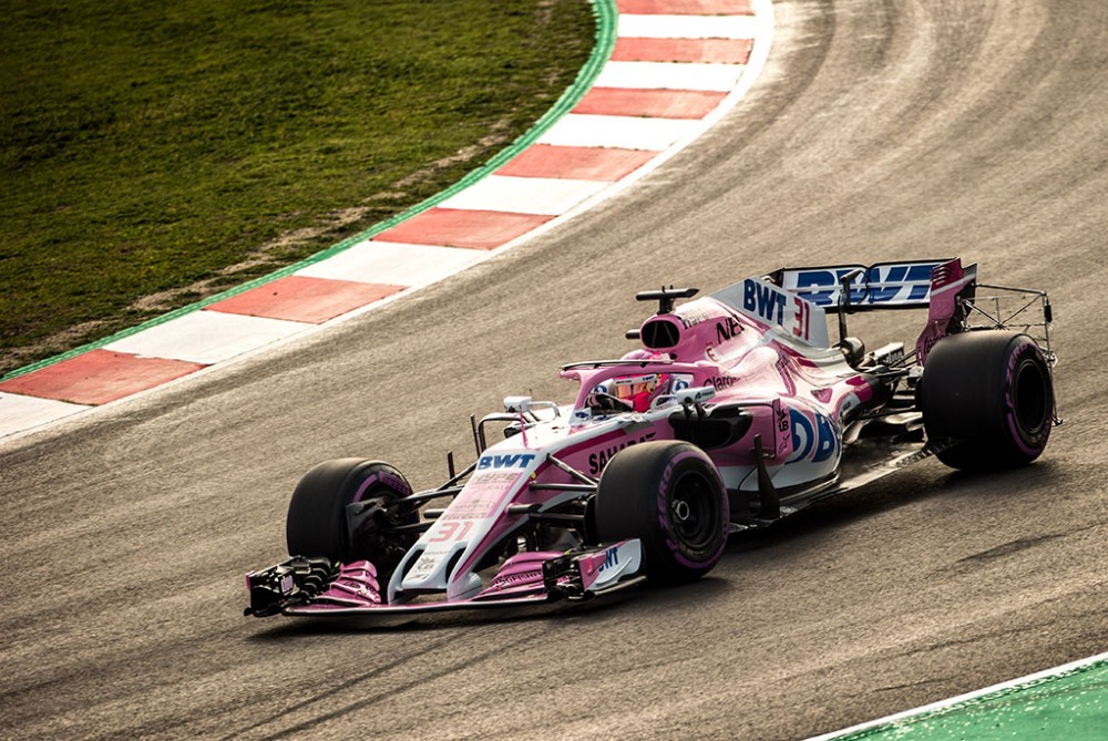E. Oconas: „Force India“ nedaug atsilieka nuo „Red Bull“
