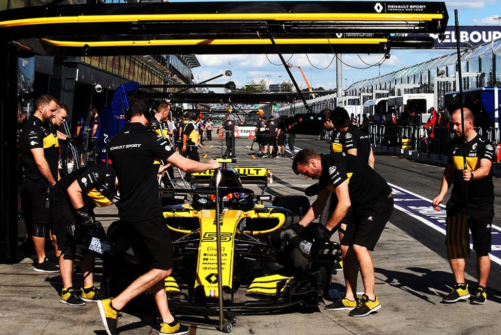Sezono rezultatai: „Renault Sport F1 Team“