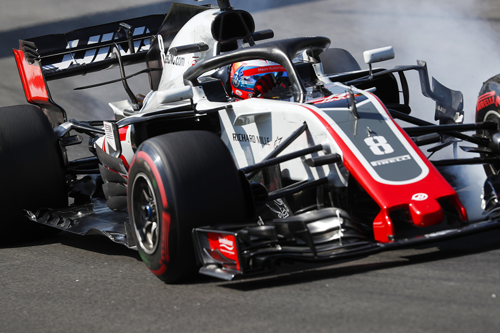 „Renault“ pateikė protestą dėl R. Grosjeano bolido