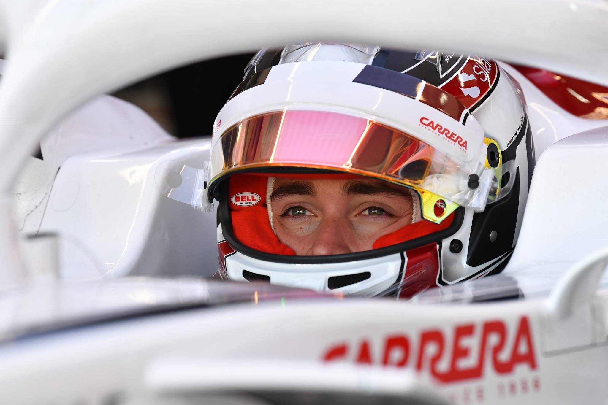 C. Leclercas svajoja apie persikėlimą į „Ferrari“