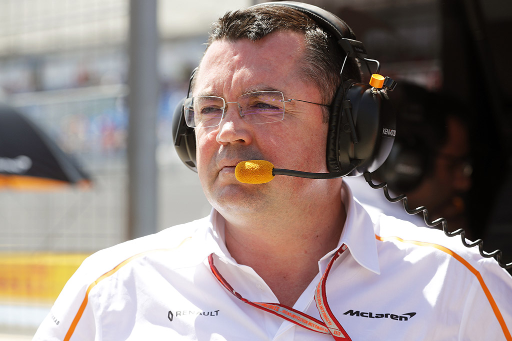 Laikas permainoms: E. Boullier palieka „McLaren“ ekipą