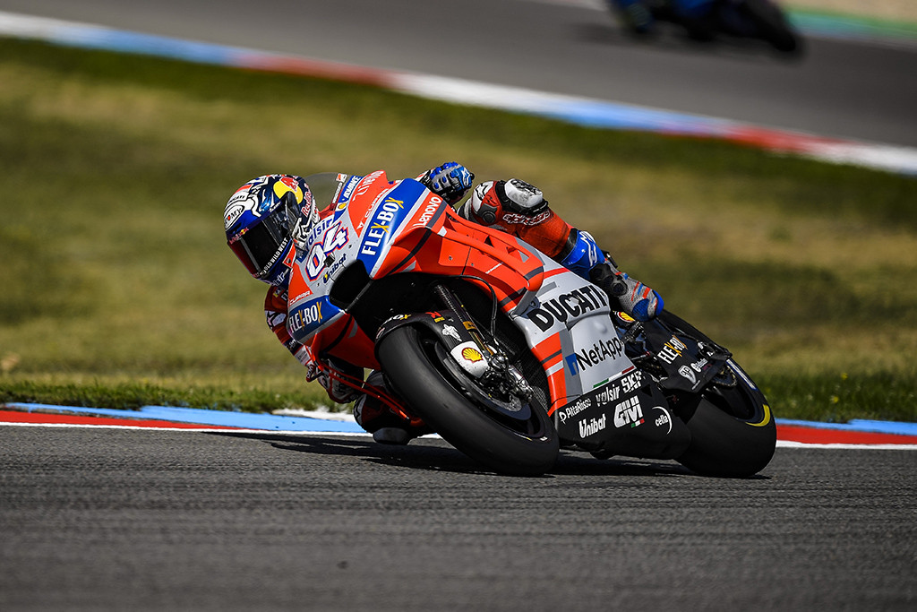 MotoGP. Čekijoje „pole“ po ilgos pertraukos iškovojo A. Dovizioso