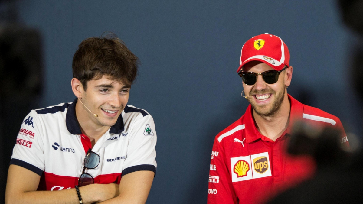 C. Leclercas tiki, kad „Ferrari“ leis jam lenktyniauti su S. Vetteliu