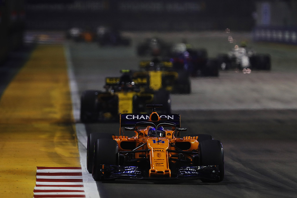 F. Alonso: septintoji vieta - maža pergalė „McLaren“ komandai
