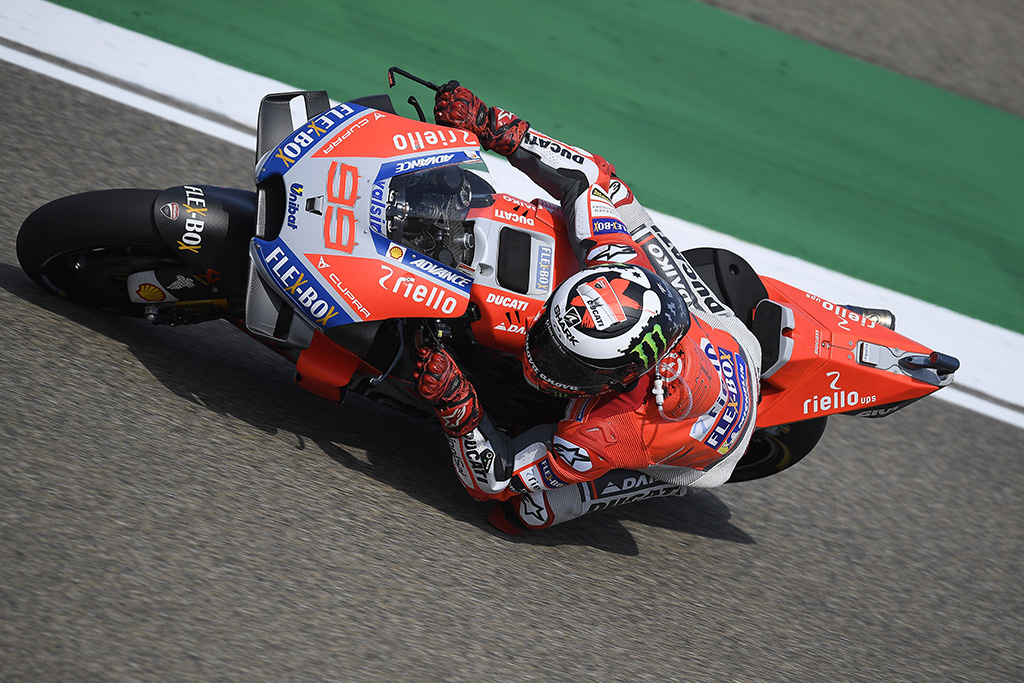 MotoGP. Aragone - ketvirtoji J. Lorenzo „pole“