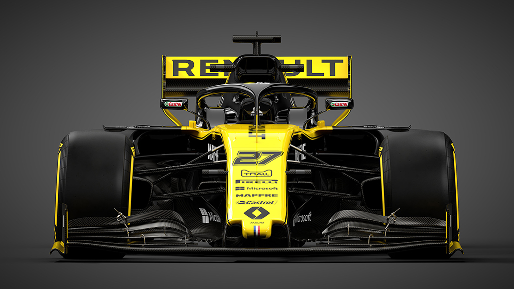 „Renault“ parodė naujojo bolido išdažymą