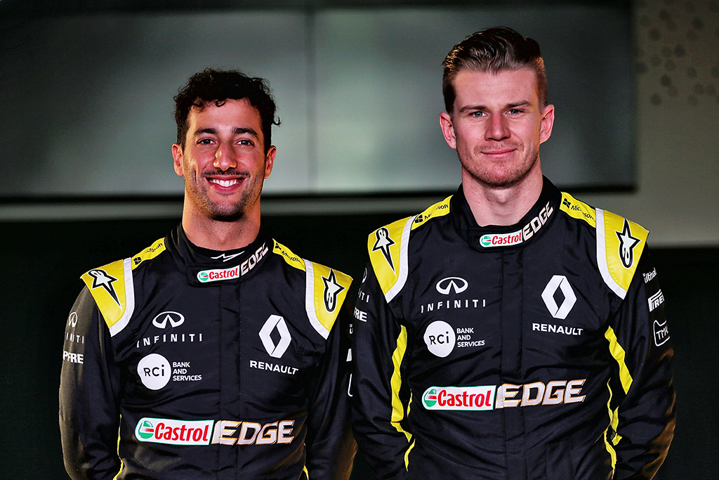 N. Hulkenbergas: nebus lengva varžytis su D. Ricciardo
