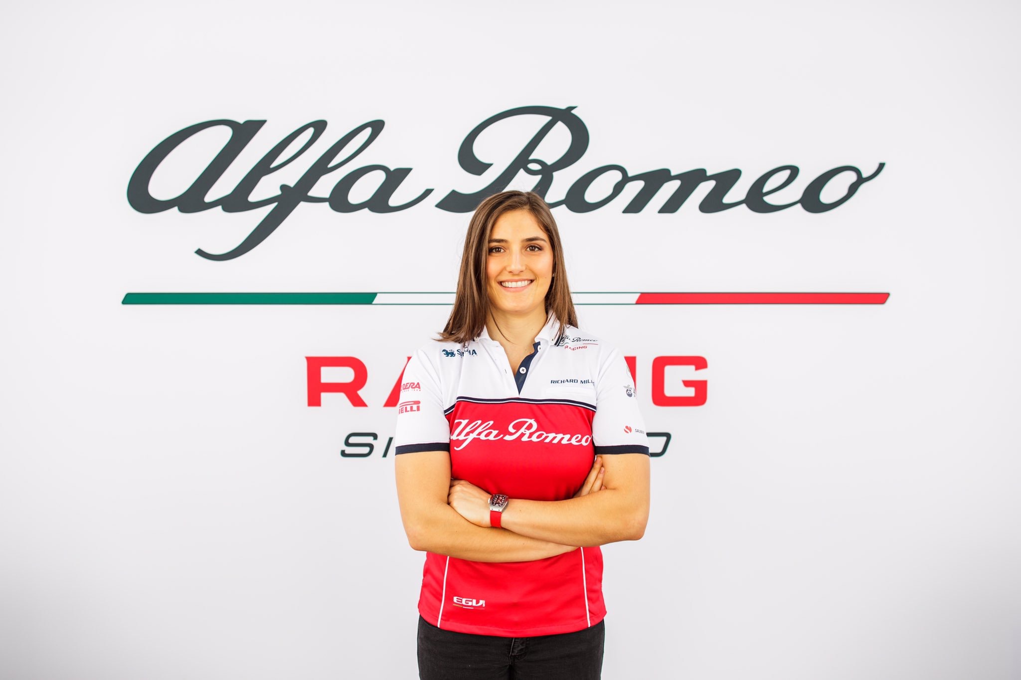 T. Calderon lieka „Alfa Romeo“ komandos pilote bandytoja