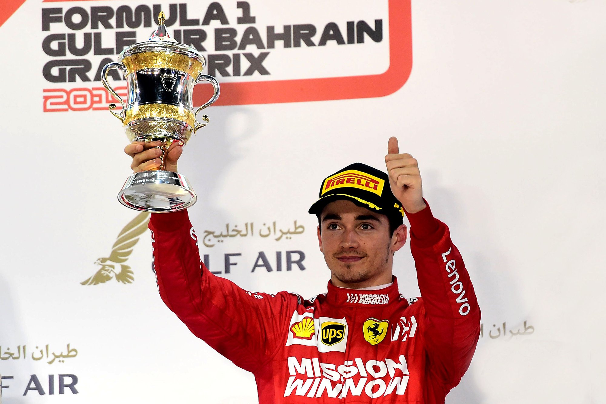 C. Leclercas Bahreine nepaisė komandos nurodymų nelenkti S. Vettelio