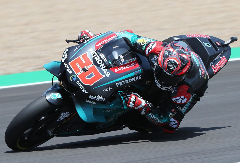 MotoGP. Staigmena Jereze - „pole“ iškovojo naujokas F. Quartararo