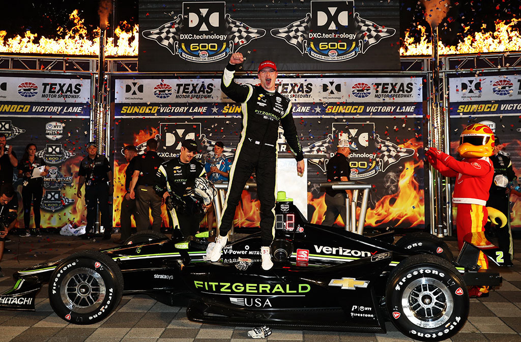 IndyCar. Teksase pergalę šventė J. Newgardenas
