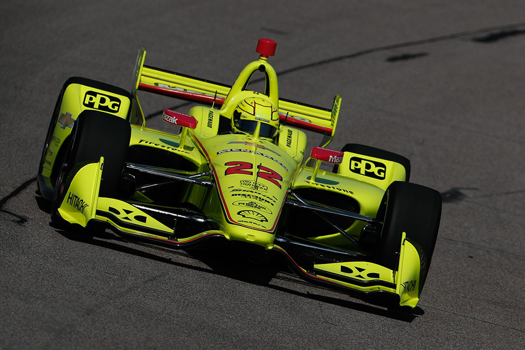 IndyCar. Ajovoje „pole“ poziciją iškovojo S. Pagenaud