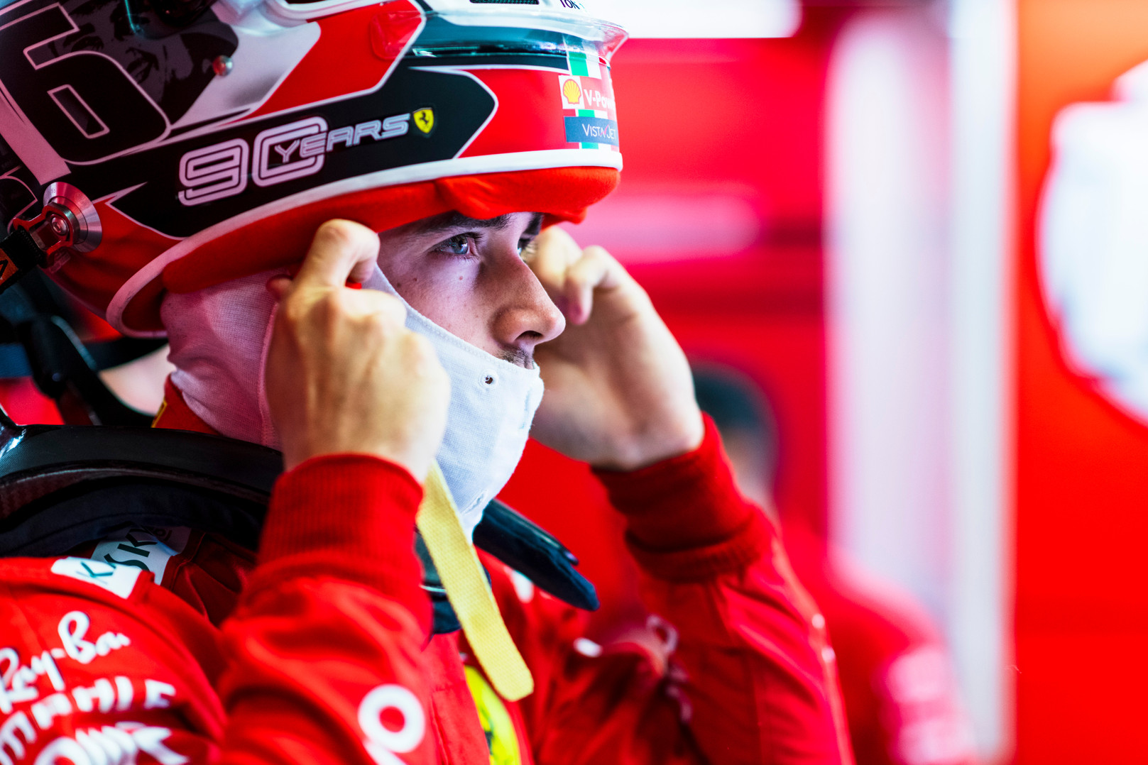 N. Rosbergas mano, kad C. Leclercas „Ferrari“ komandoje perėmė lyderio statusą iš S. Vettelio