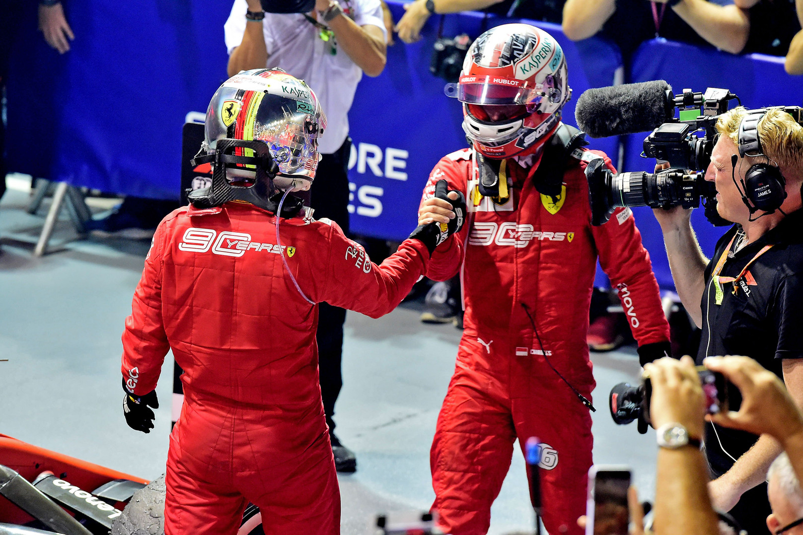 S. Vettelis: suprantu kodėl C. Leclercas buvo nepatenkintas