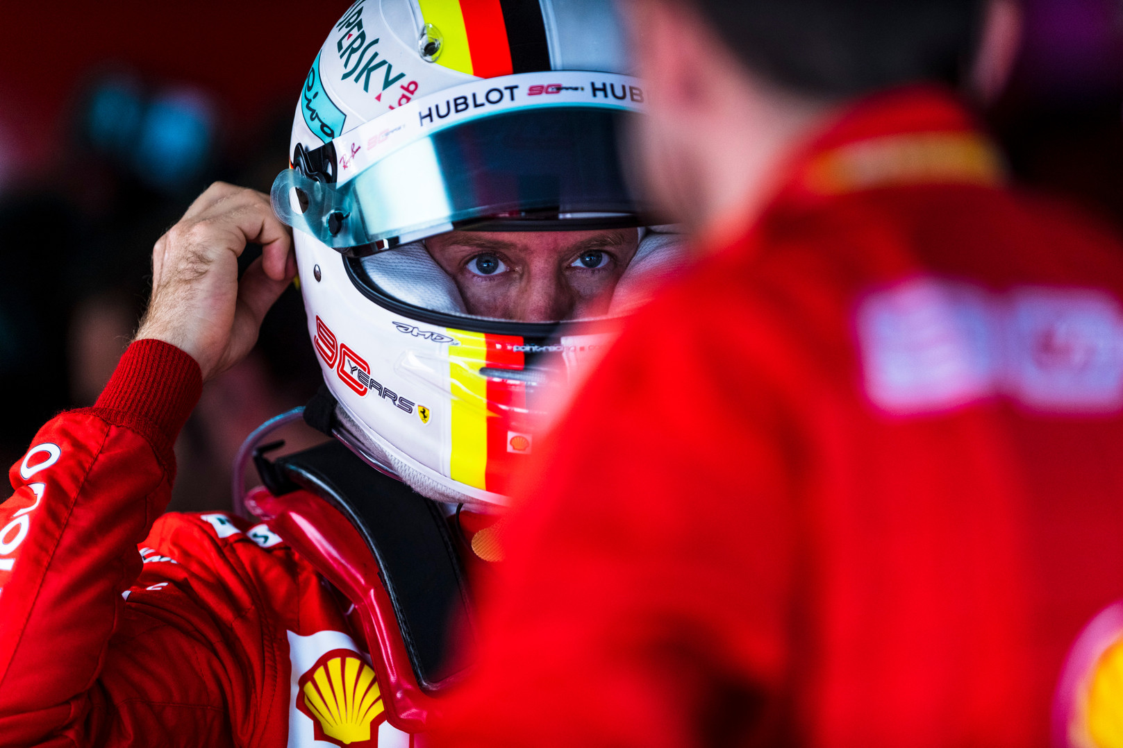 L. Hamiltonas: Rusijos GP parodė, kad S. Vettelis nėra „Ferrari“ pilotas Nr. 1