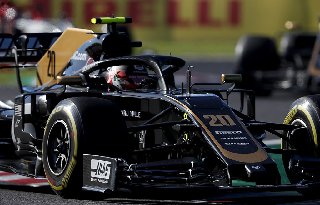 „Haas“ Ostine išbandys 2020 metų priekinį sparną