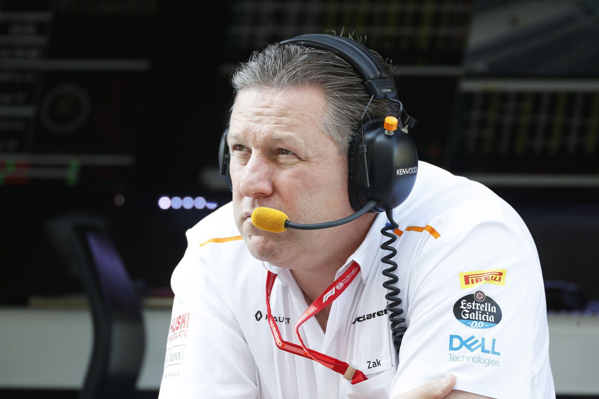 Z. Brownas: tikiuosi, kad abu pilotai kovos dėl titulo