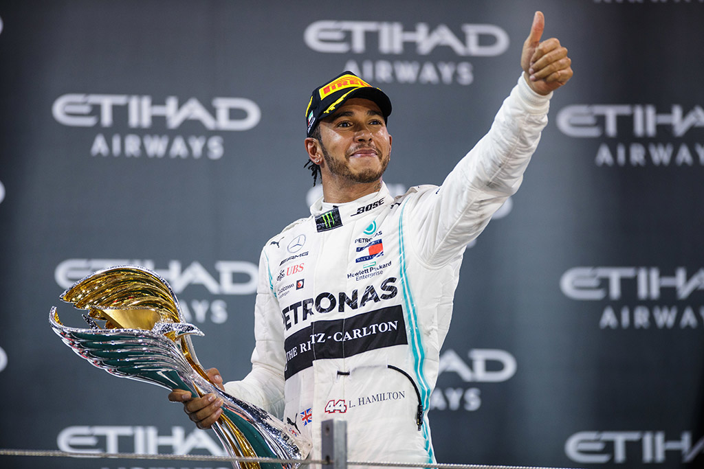 2019 m. F-1 sezonas Abu Dabyje baigėsi L. Hamiltono pergale