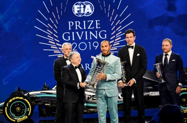 Paryžiuje surengta FIA apdovanojimų ceremonija
