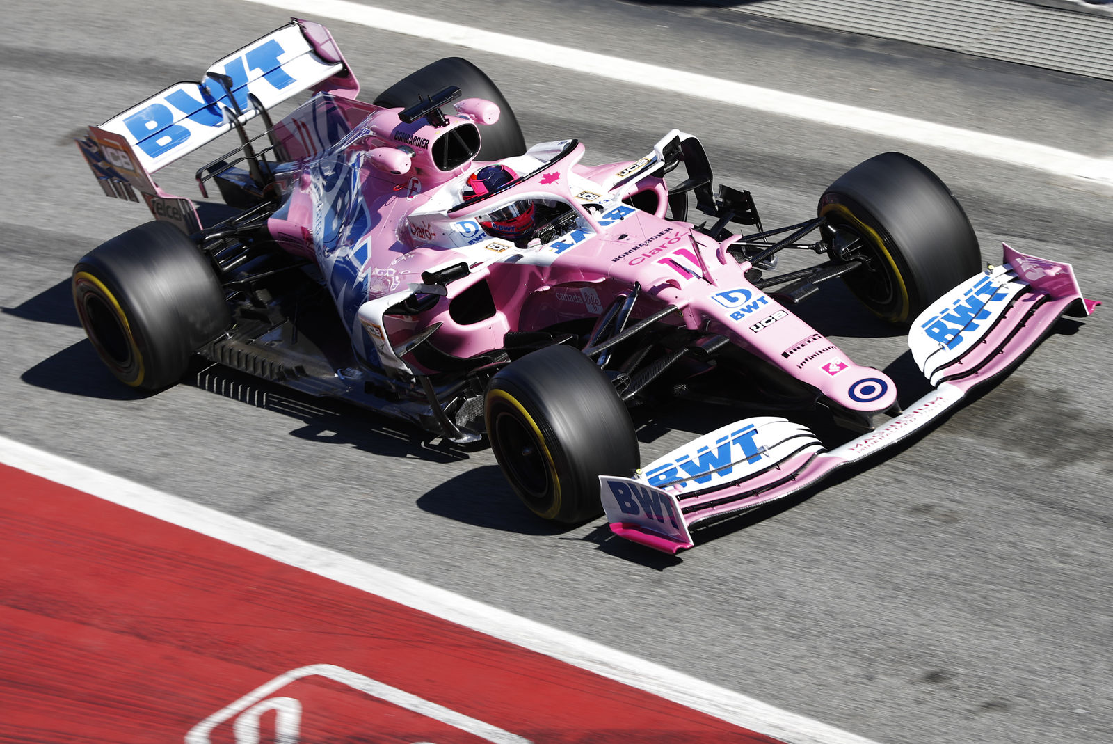 FIA nerado pažeidimų „Racing Point RP20“ bolide