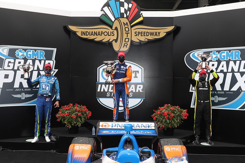 IndyCar. Indianapolyje - antroji iš eilės S. Dixono pergalė