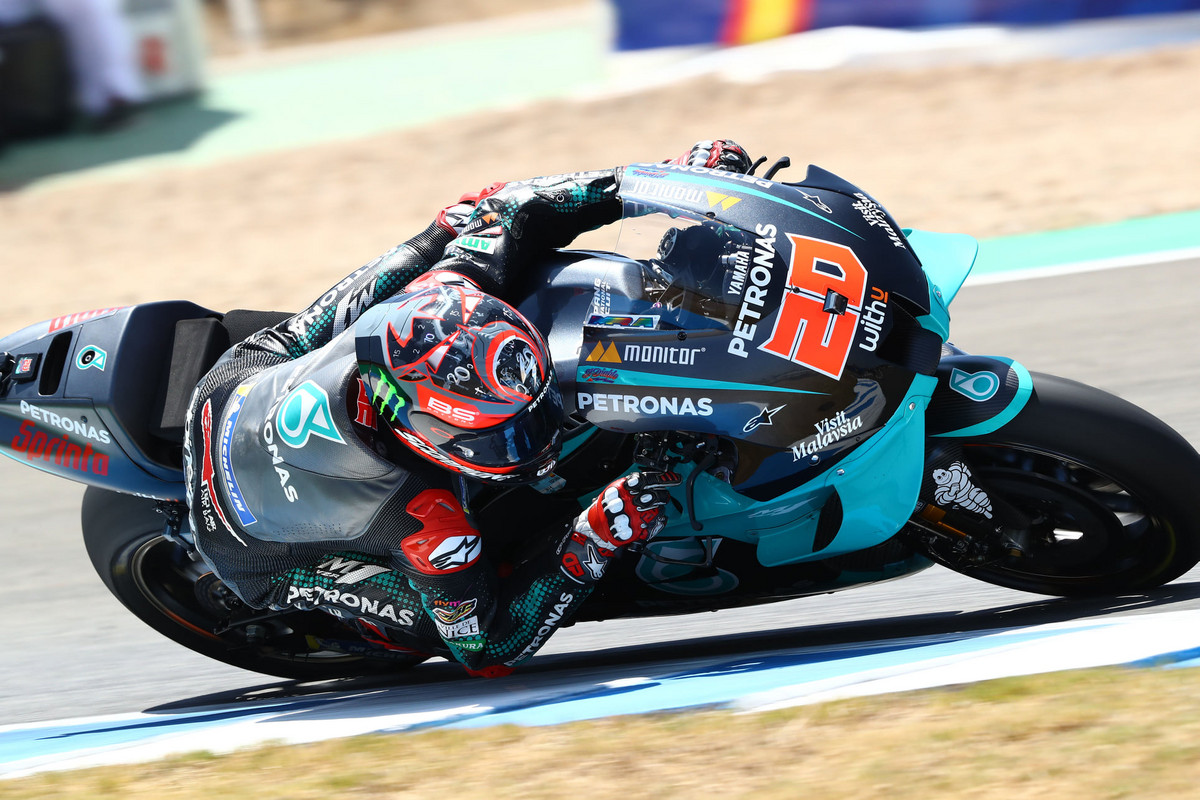 MotoGP. Andalūzijos GP iš pirmos pozicijos pradės F. Quartararo